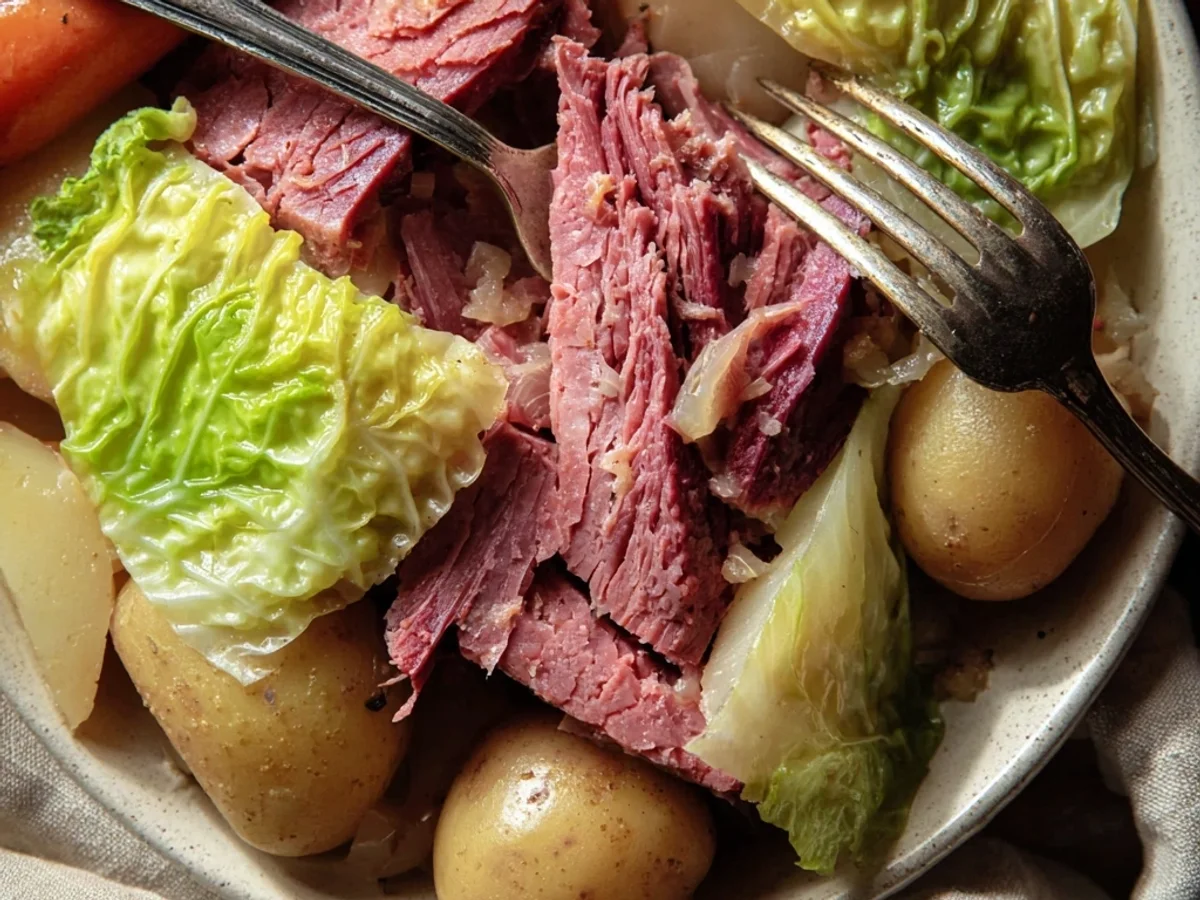 Hearty Slow Cooker Corned Beef and Cabbage Dinner - Image 2