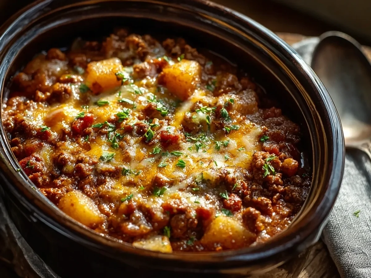 Hearty Slow Cooker Cowboy Casserole: A Family Favorite - Image 2