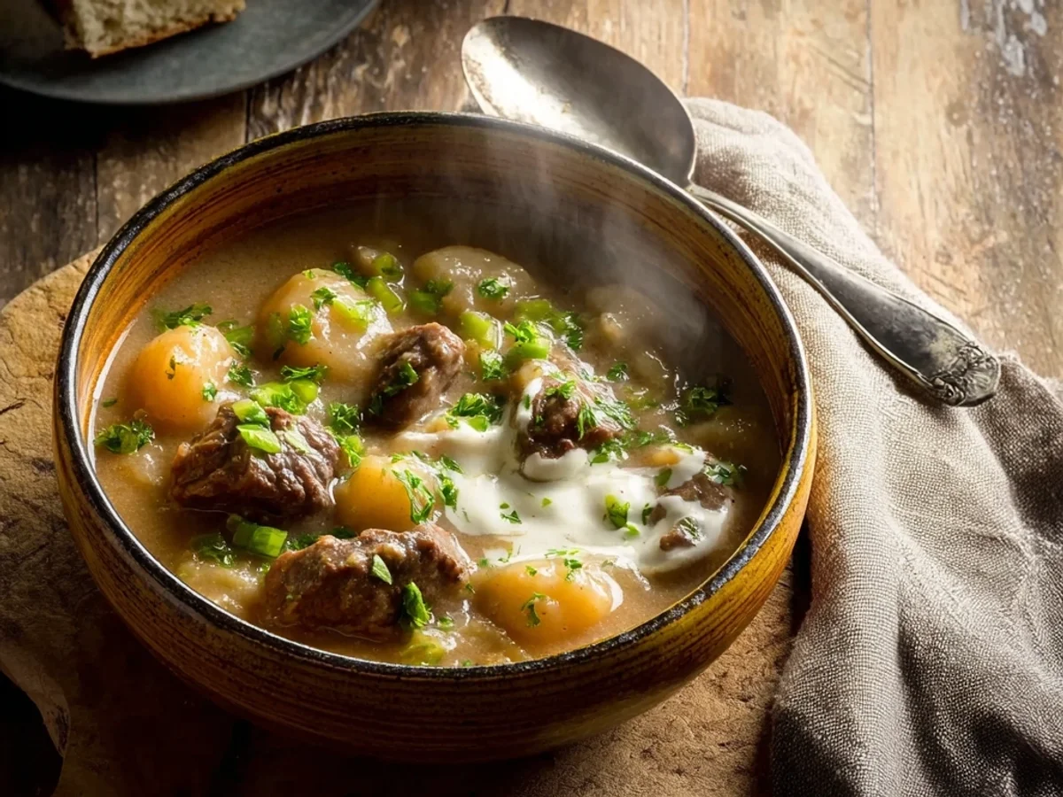Hearty Steak and Potato Soup Recipe: A Rustic Comfort Bowl - Image 2