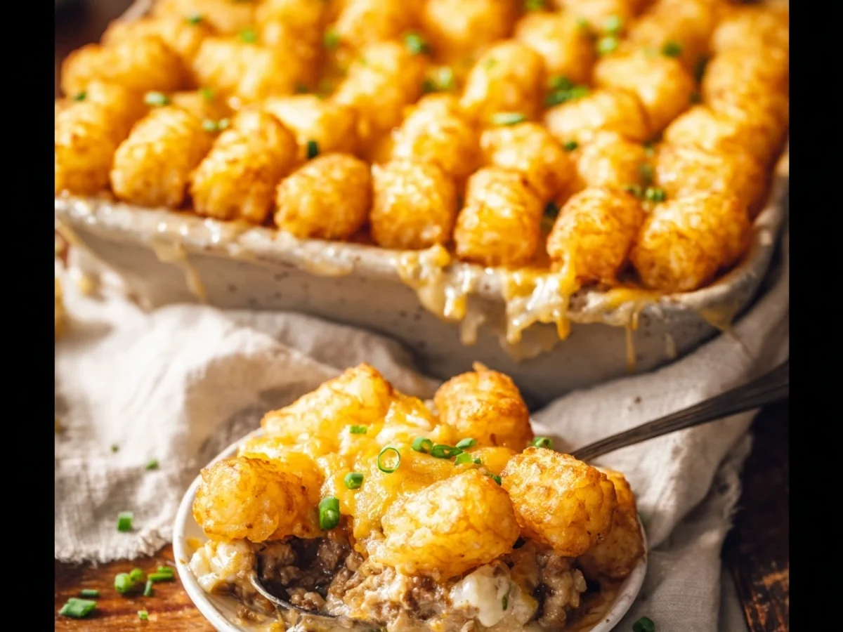 Hearty Tater Tot Casserole: Simple Weeknight Meal - Image 2