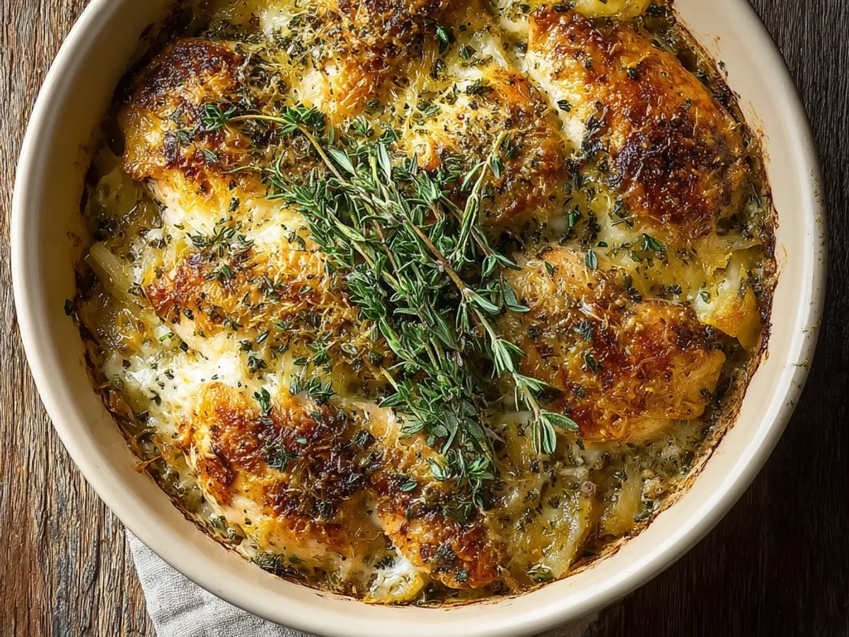 Herb Chicken Casserole: One-Pan Savory Comfort - Image 1