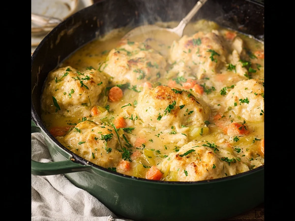 Homestyle Dutch Oven Chicken and Dumplings - Image 2