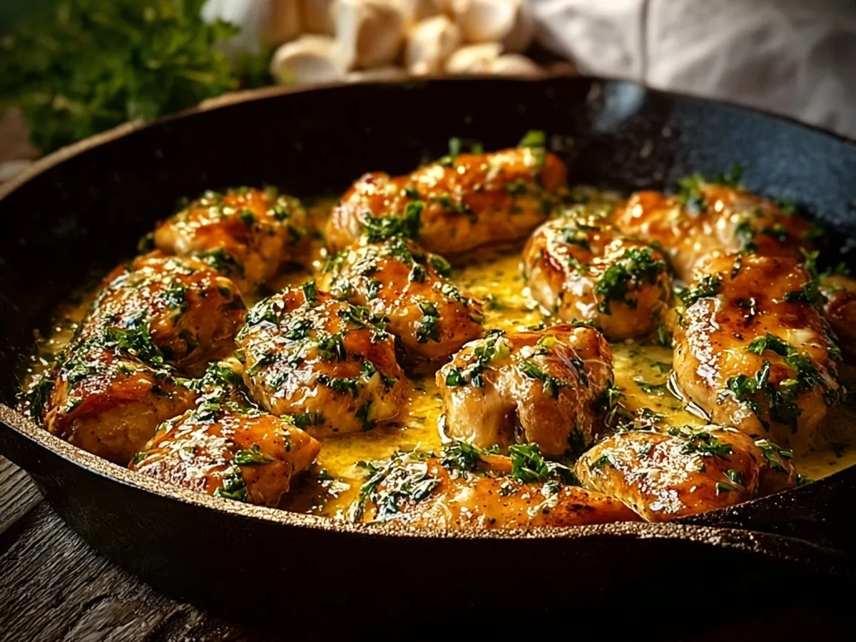Homestyle Garlic Butter Chicken Skillet - Image 1