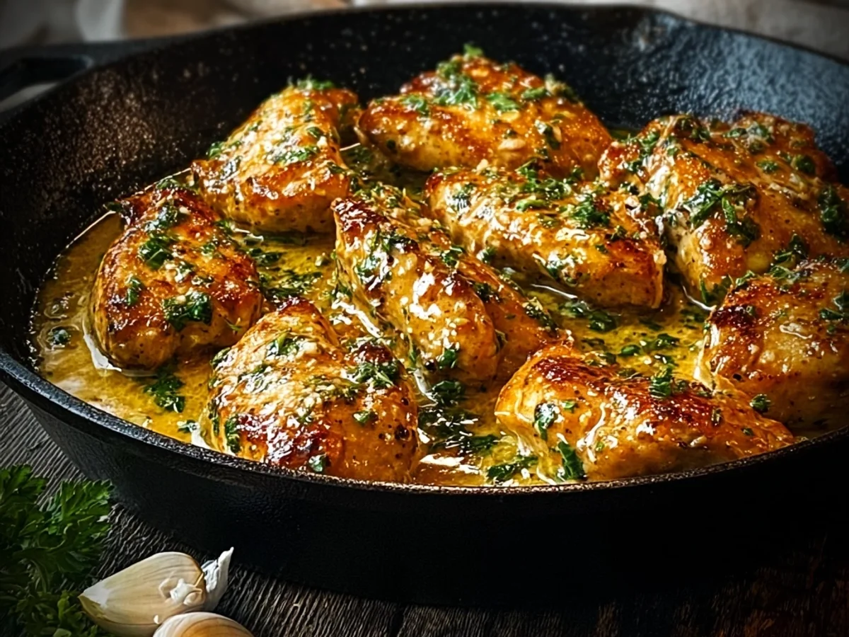 Homestyle Garlic Butter Chicken Skillet - Image 2