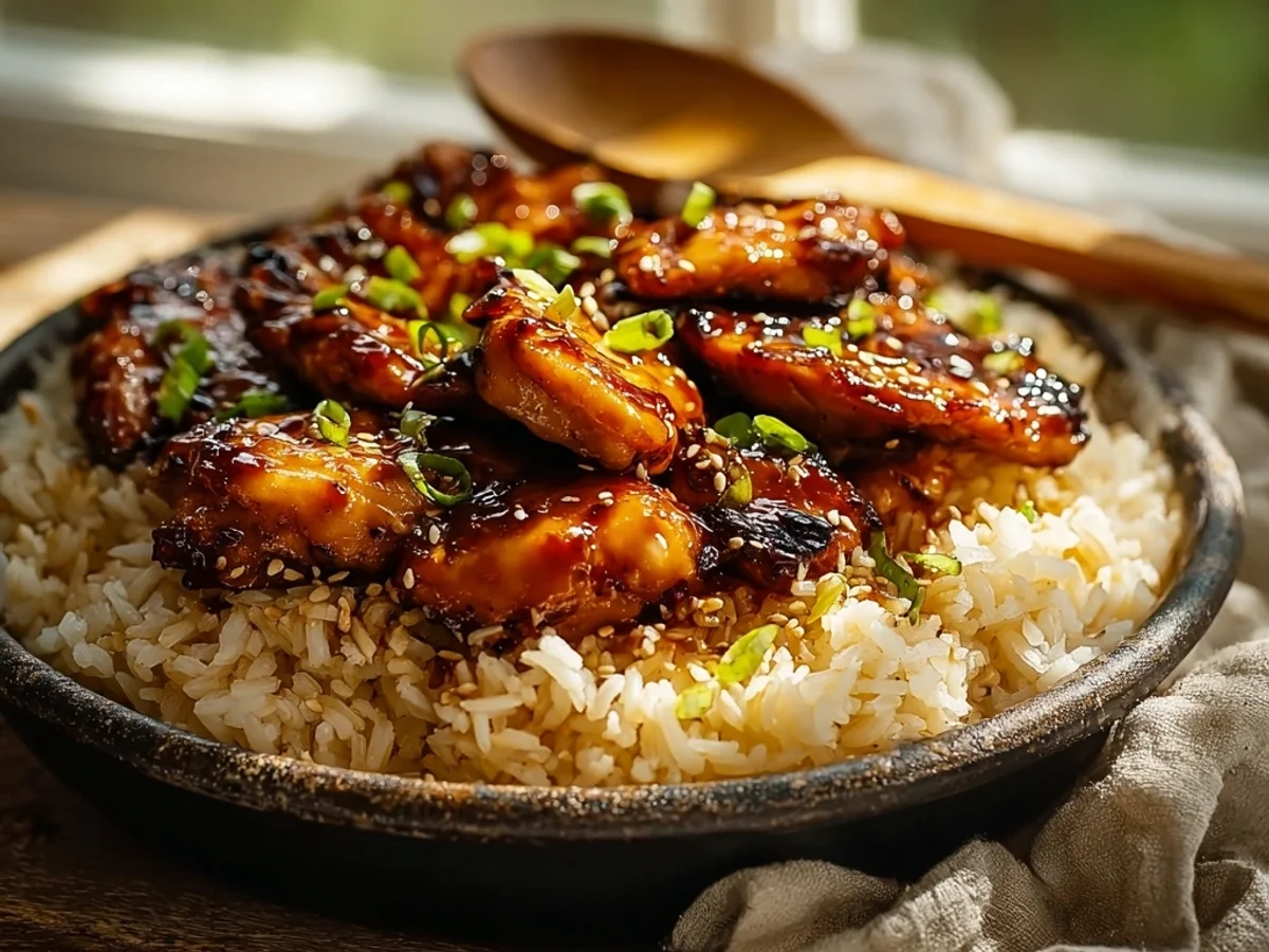 Honey BBQ Chicken Rice Bowl: Easy Weeknight Dinner - Image 2