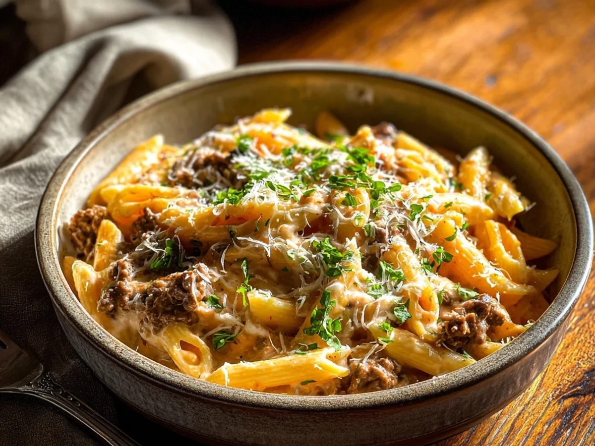 Irresistible Creamy Beef Pasta for Busy Nights - Image 2
