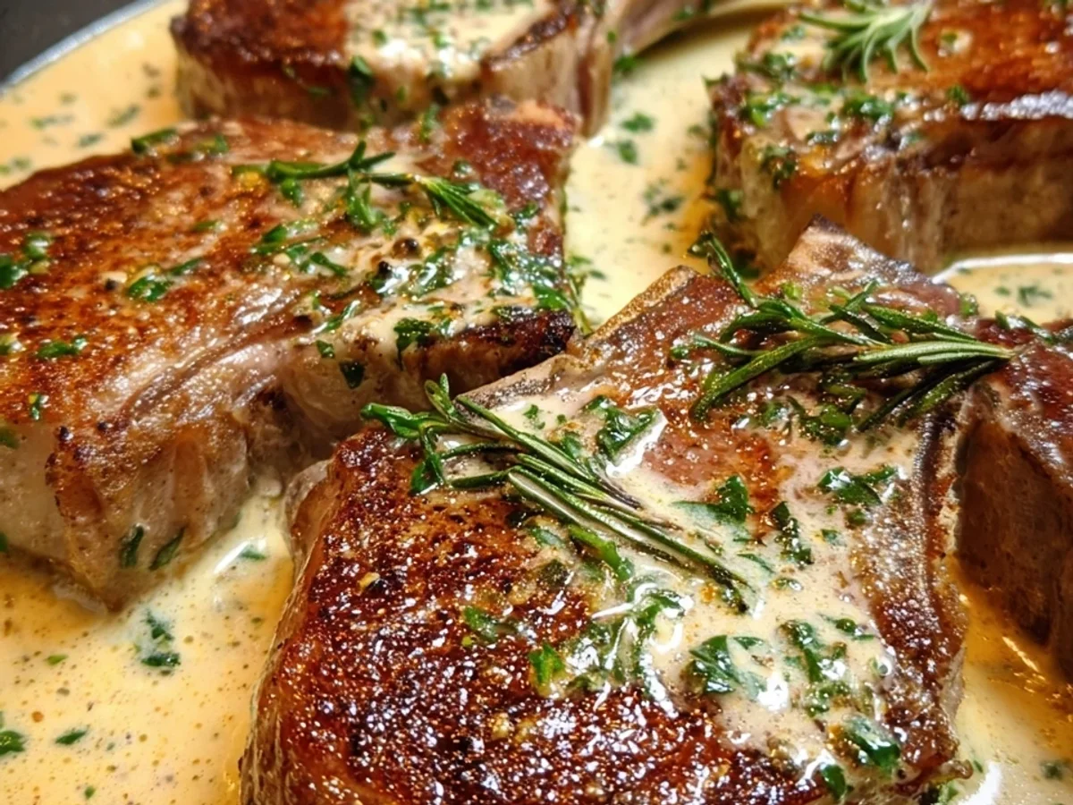 Lamb Chops in Creamy Garlic Sauce: A Weeknight Treat - Image 2