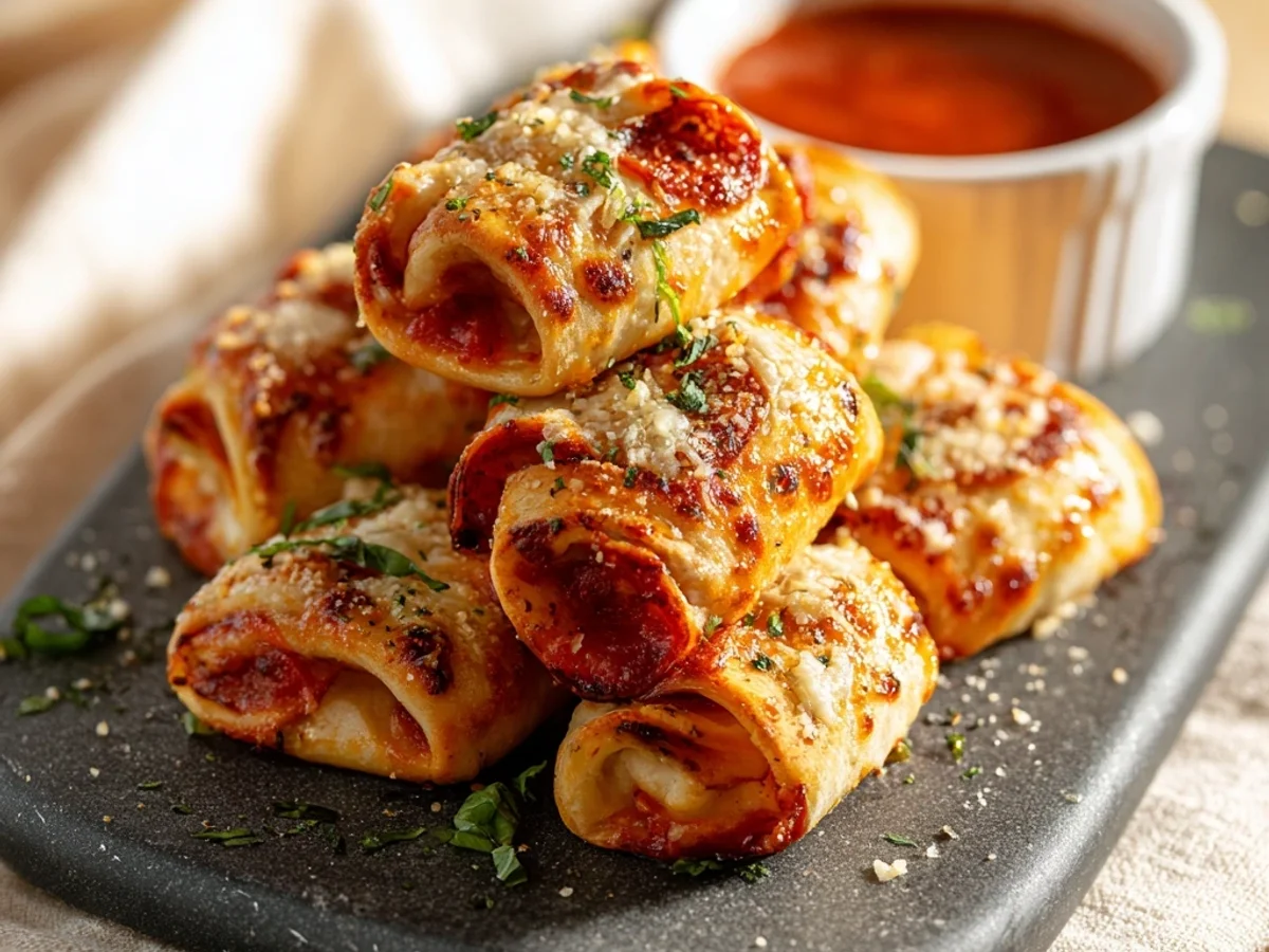 Low Calorie Pizza Rolls: Quick 3-Ingredient Hack - Image 1