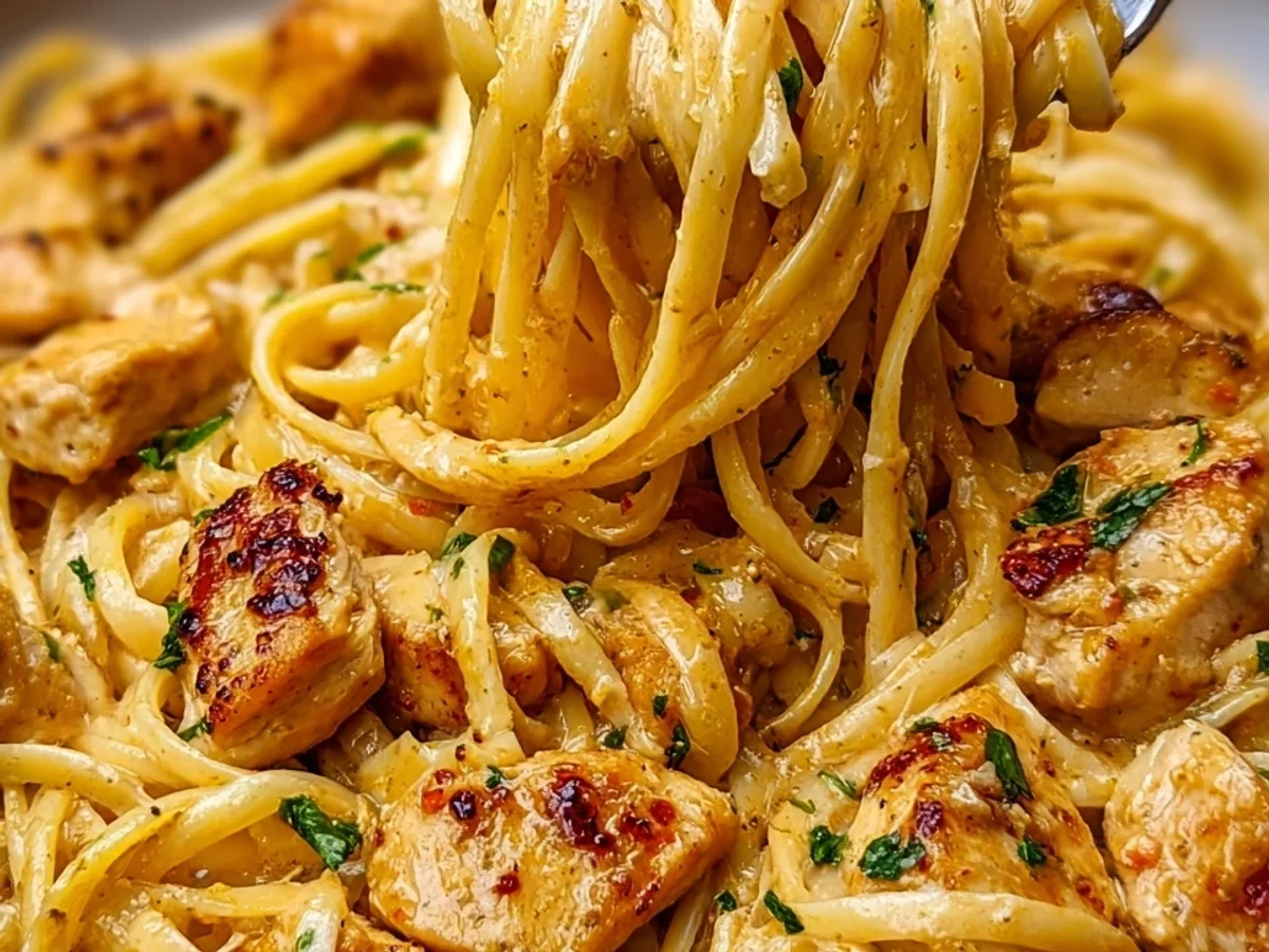 One-Pan Cowboy Butter Chicken Linguine Dinner - Image 1