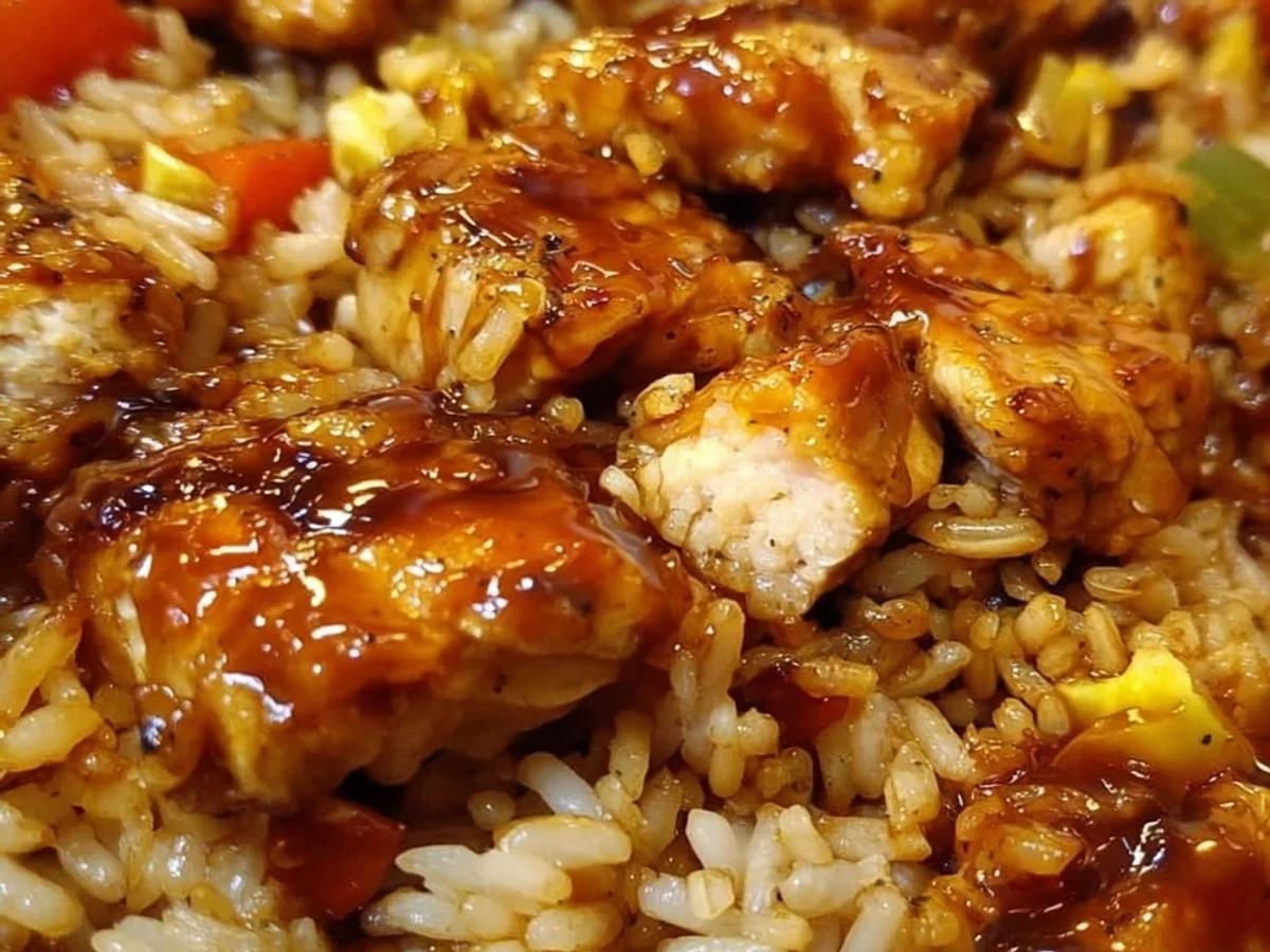 One-Pan Honey BBQ Chicken Rice: Easy Weeknight Meal - Image 2