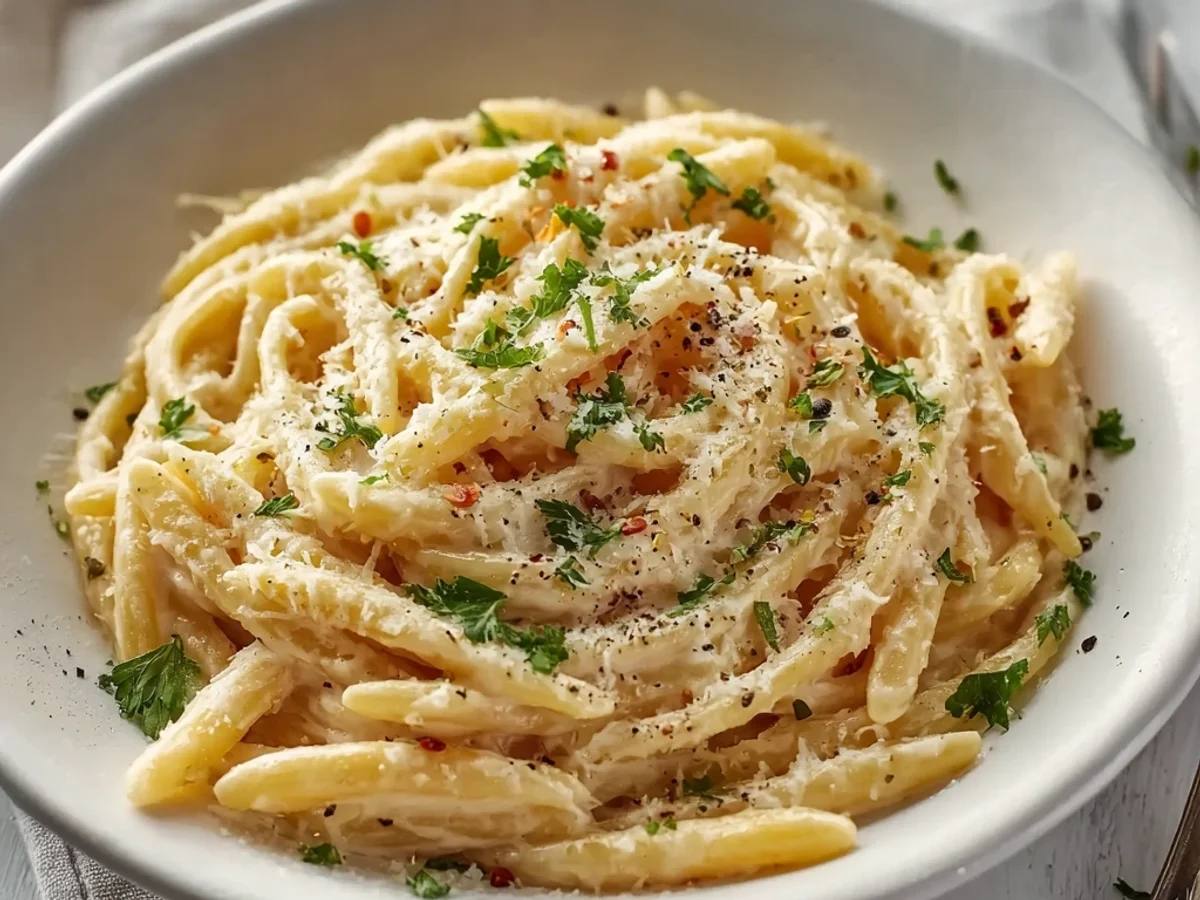 One Pot Creamy Garlic Pasta: Weeknight Wonder - Image 1