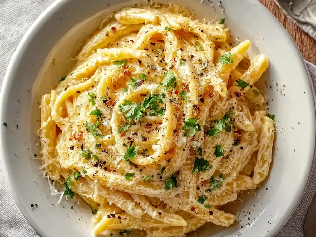 One Pot Creamy Garlic Pasta: Weeknight Wonder - Image 2