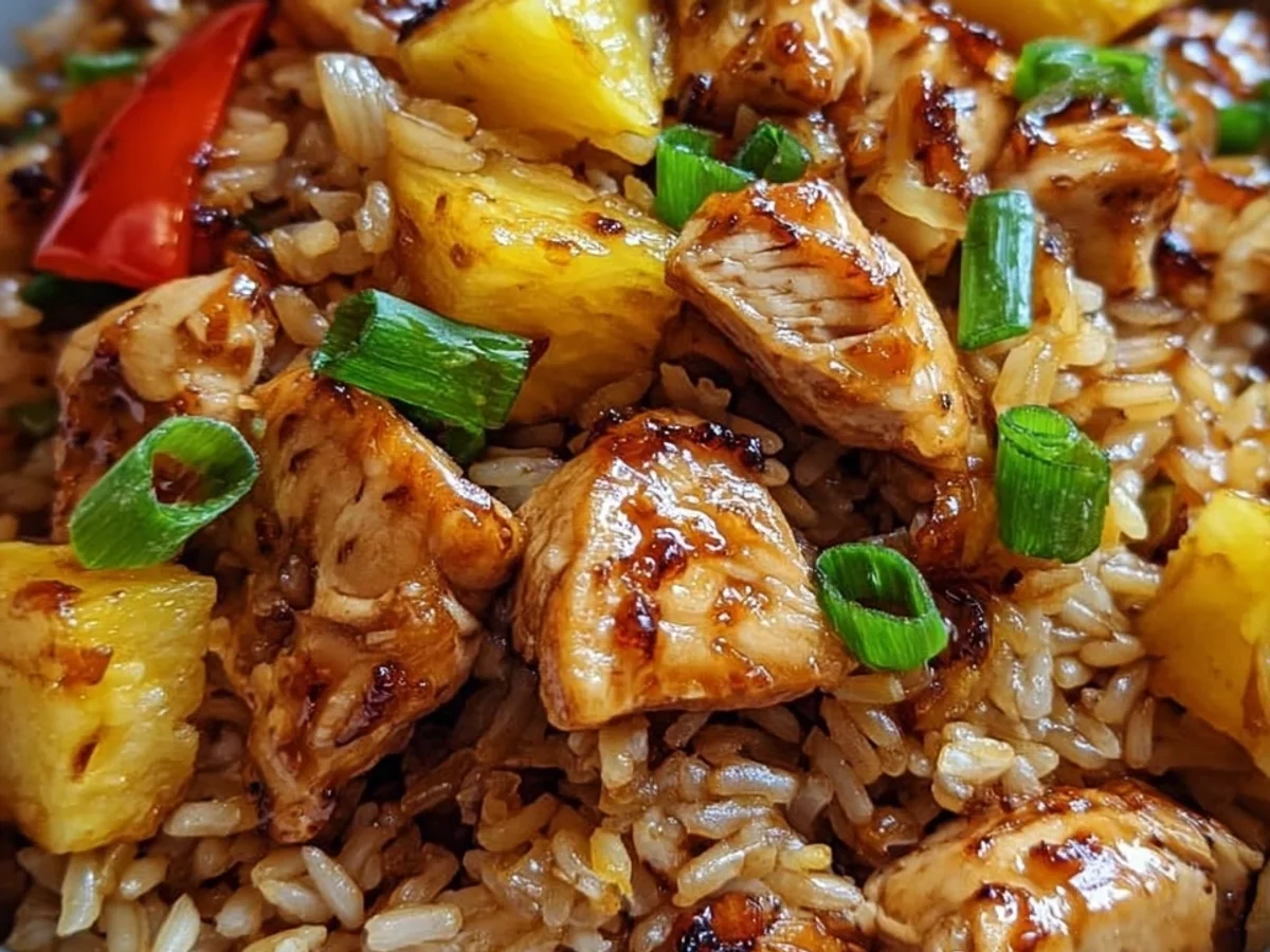Pineapple Chicken & Rice: Sweet, Savory, Easy Dinner - Image 1