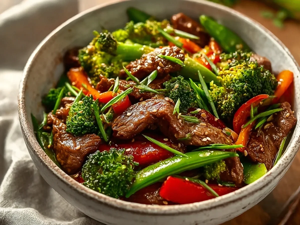 Quick Beef Stir Fry: Speedy Weeknight Dinner - Image 1
