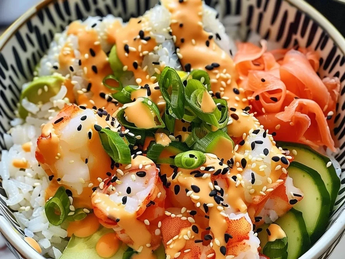 Quick California Roll Sushi Bowls: Deconstructed Delight - Image 1