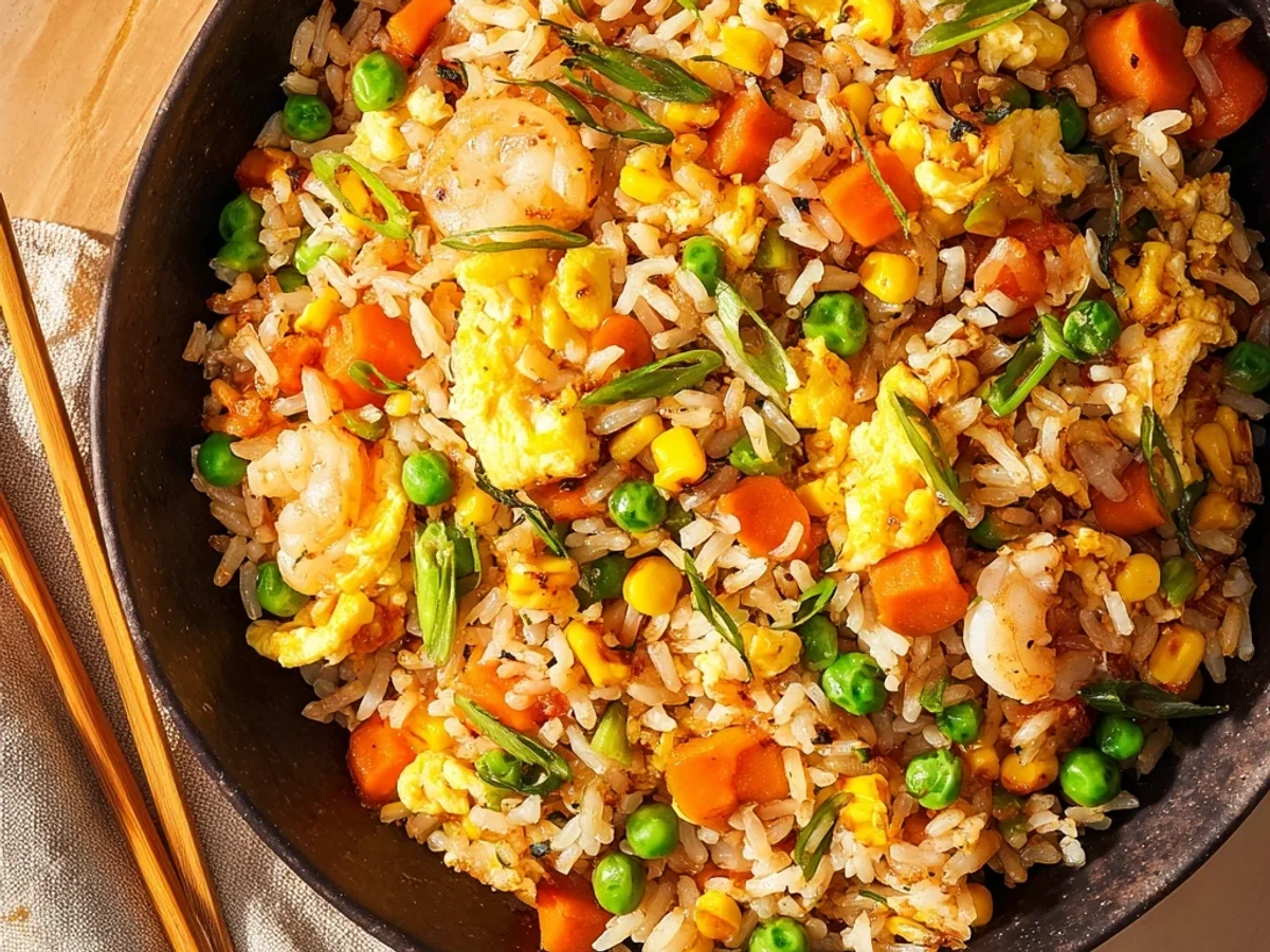 Quick & Flavorful Fried Rice: A Weeknight Favorite - Image 1
