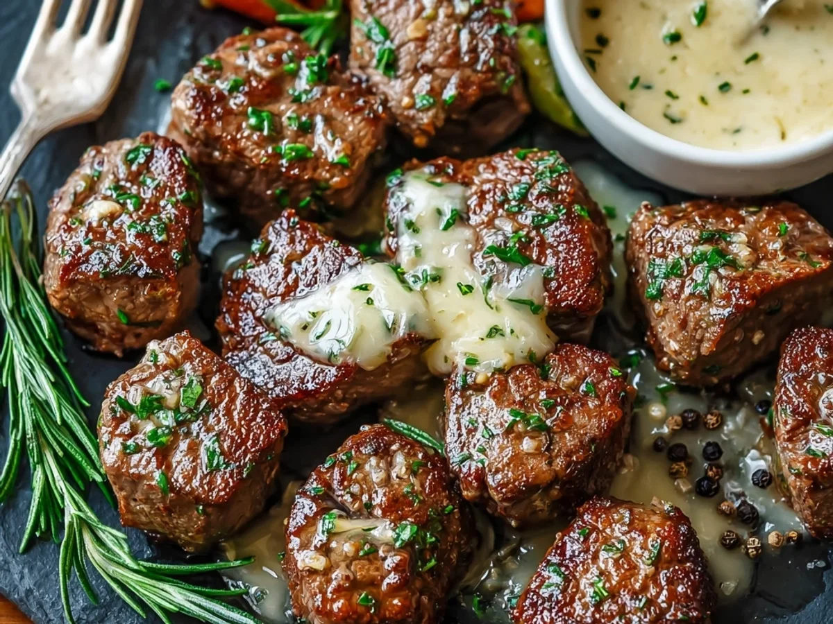 Quick Garlic Butter Steak Bites: Dinner Done! - Image 2