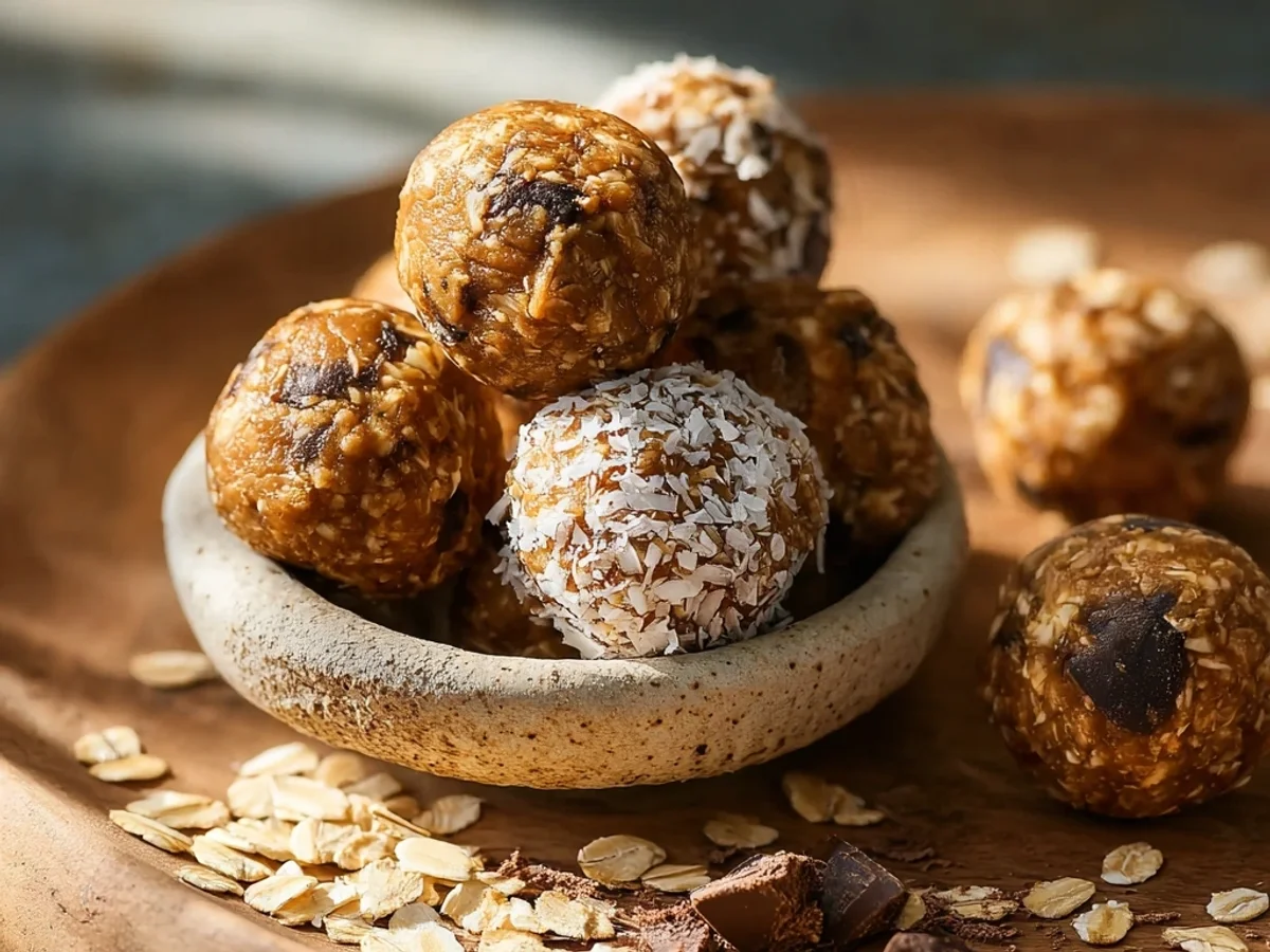 Quick Peanut Butter Energy Balls: Easy Snacking Bliss - Image 2