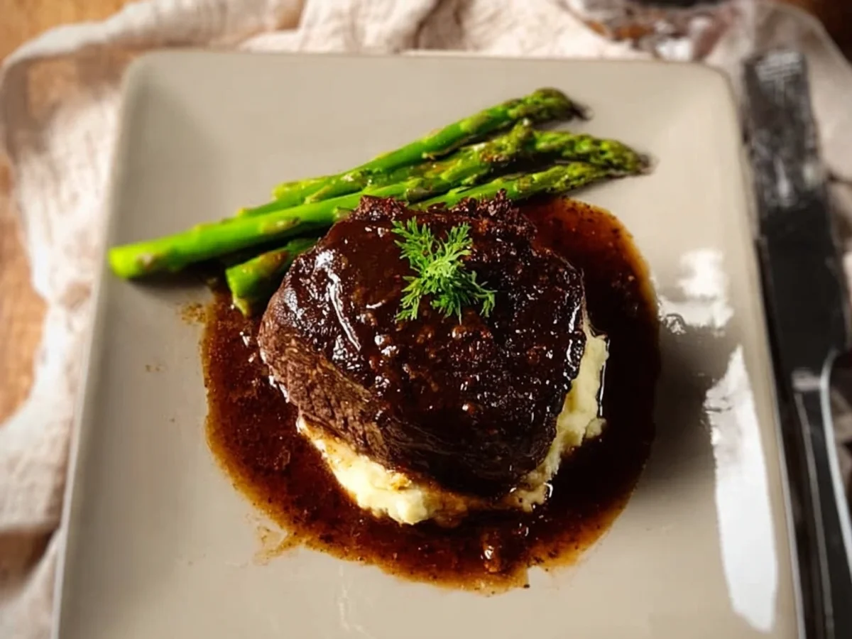 Rich Filet Mignon with Broth Sauce: A Simple Treat - Image 2