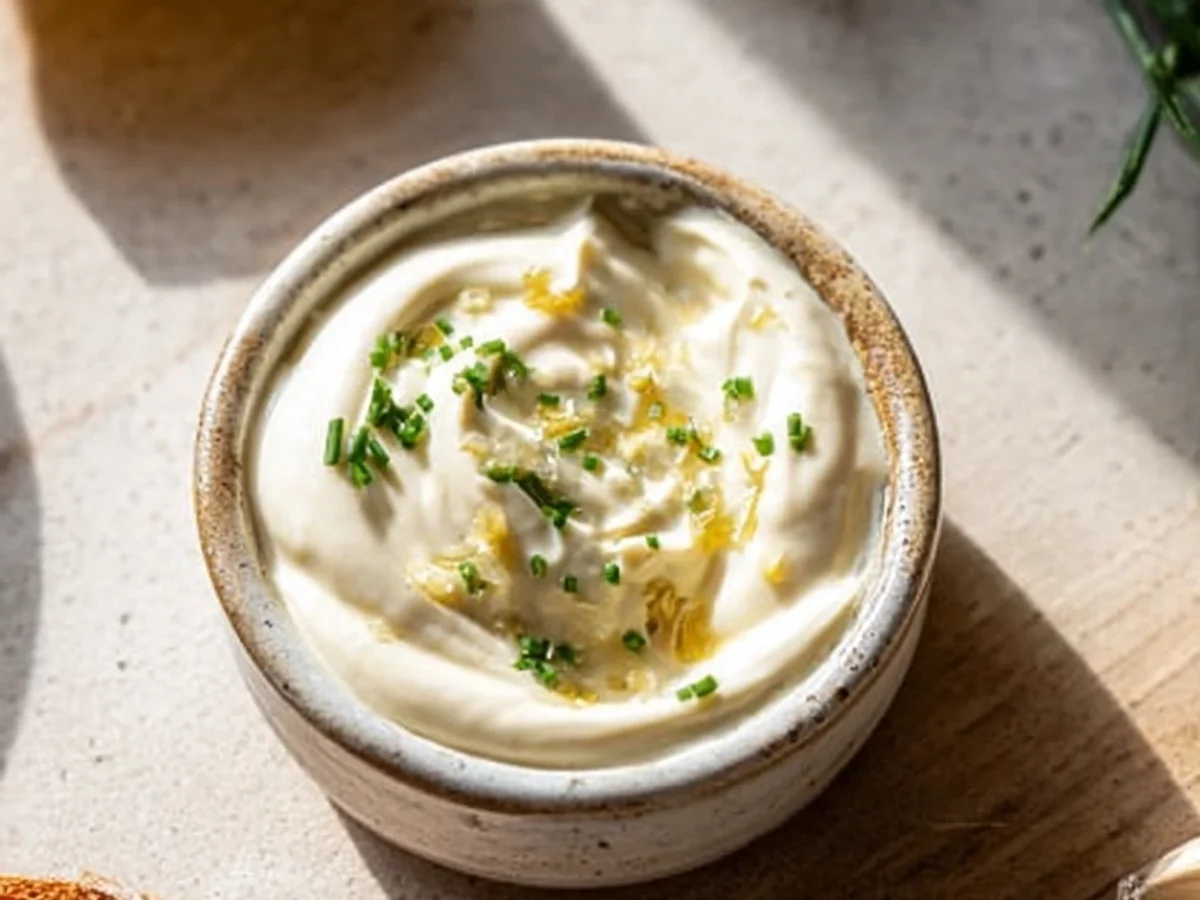 Roasted Garlic Aioli: Simple & Creamy - Image 1