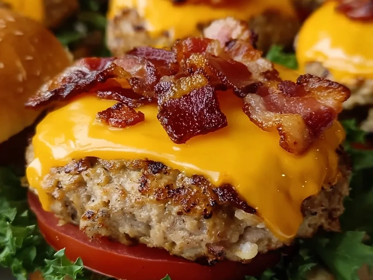 Simple Crack Burgers: Turkey Ham & Cheddar Delight - Image 2