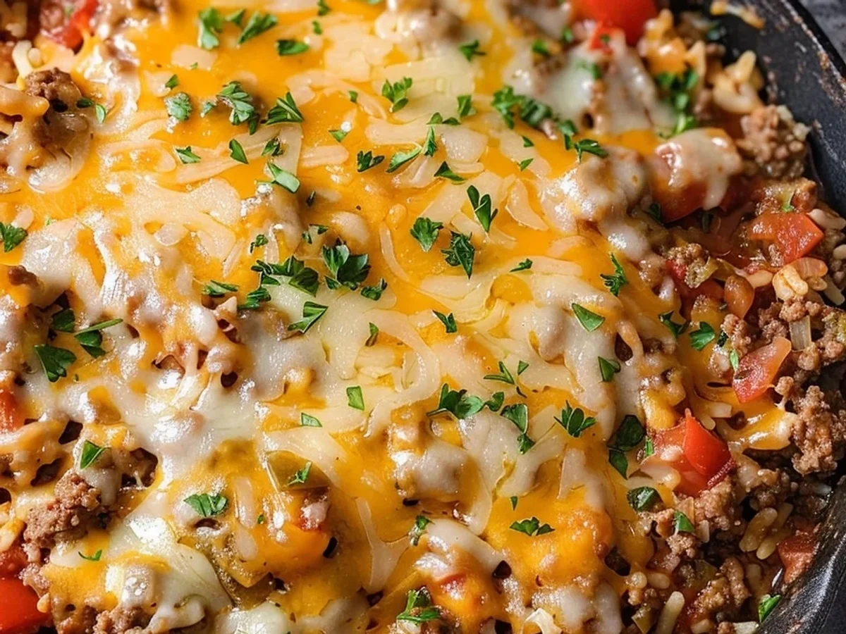 Simple Skillet Unstuffed Peppers Recipe for Dinner - Image 1