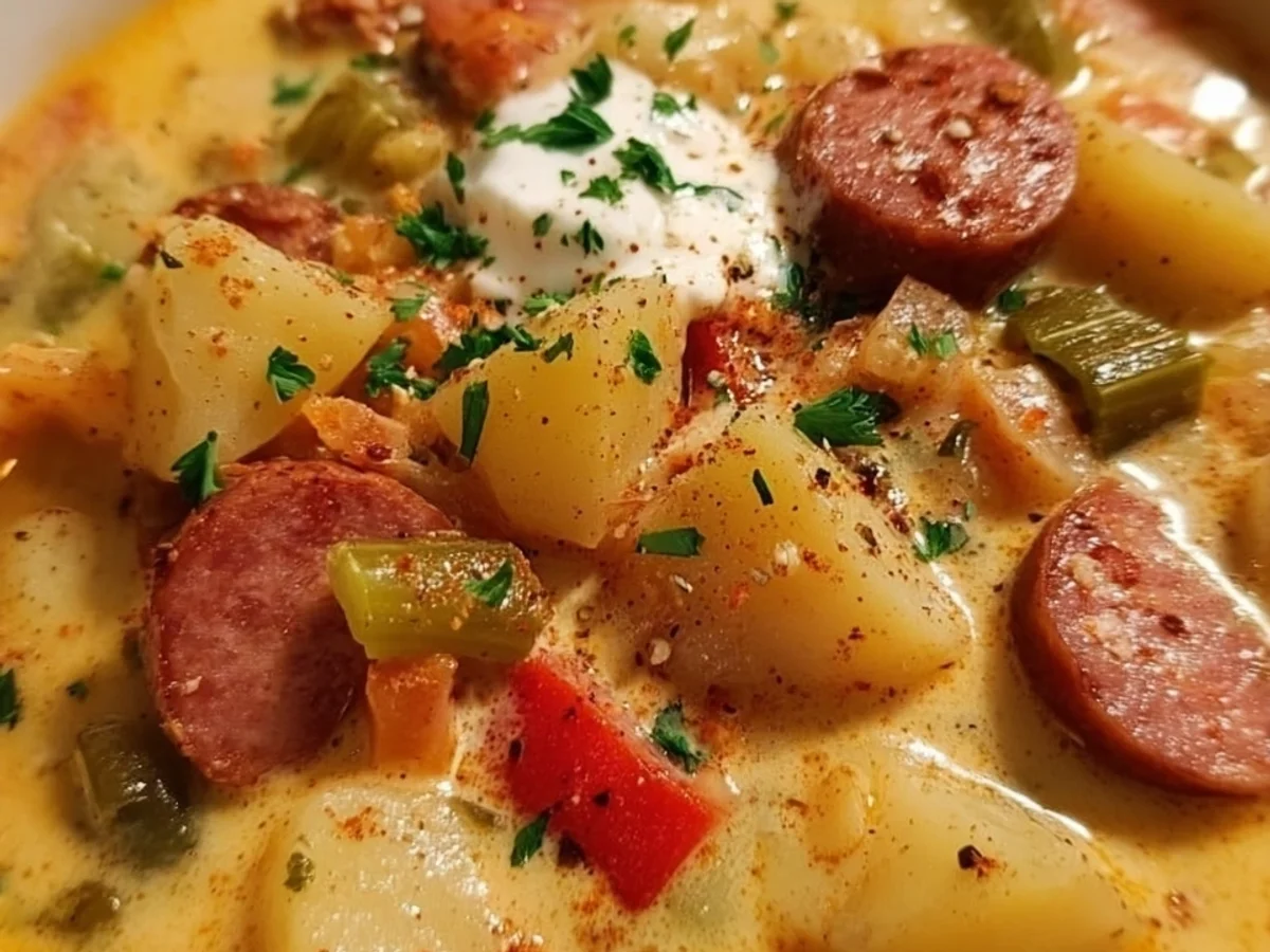 Slow Cooker Cajun Potato Soup: Creamy & Hearty - Image 2