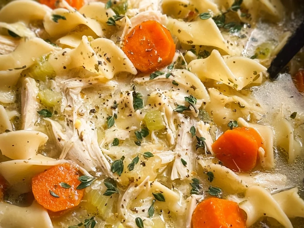 Slow Cooker Chicken Noodle Soup: Easy Comfort Food - Image 2
