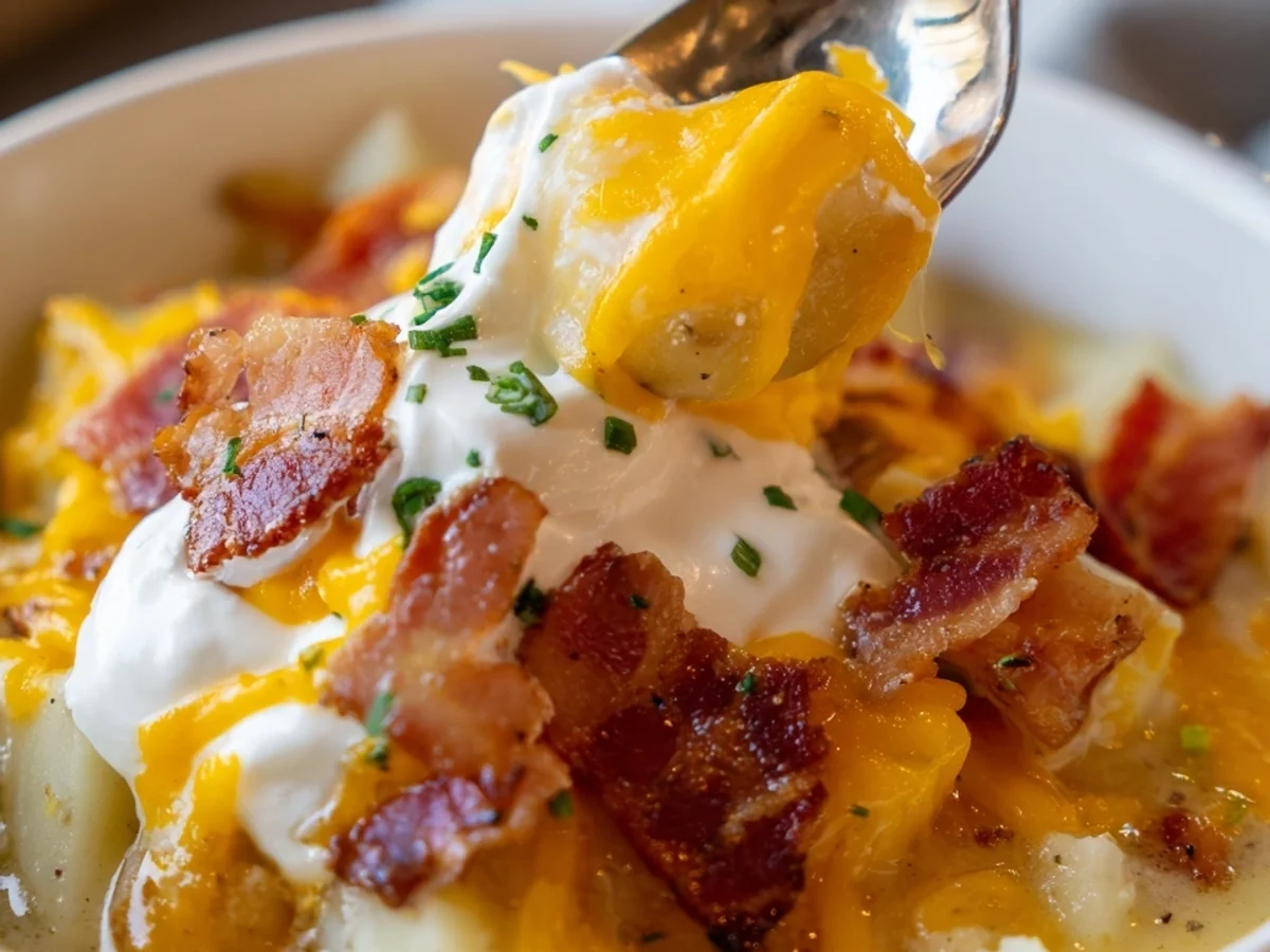 Slow Cooker Loaded Baked Potato Soup - Image 2