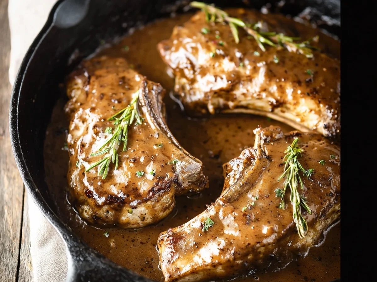 Smothered Lamb Chops: Rich, Tender, Homestyle Dinner - Image 1