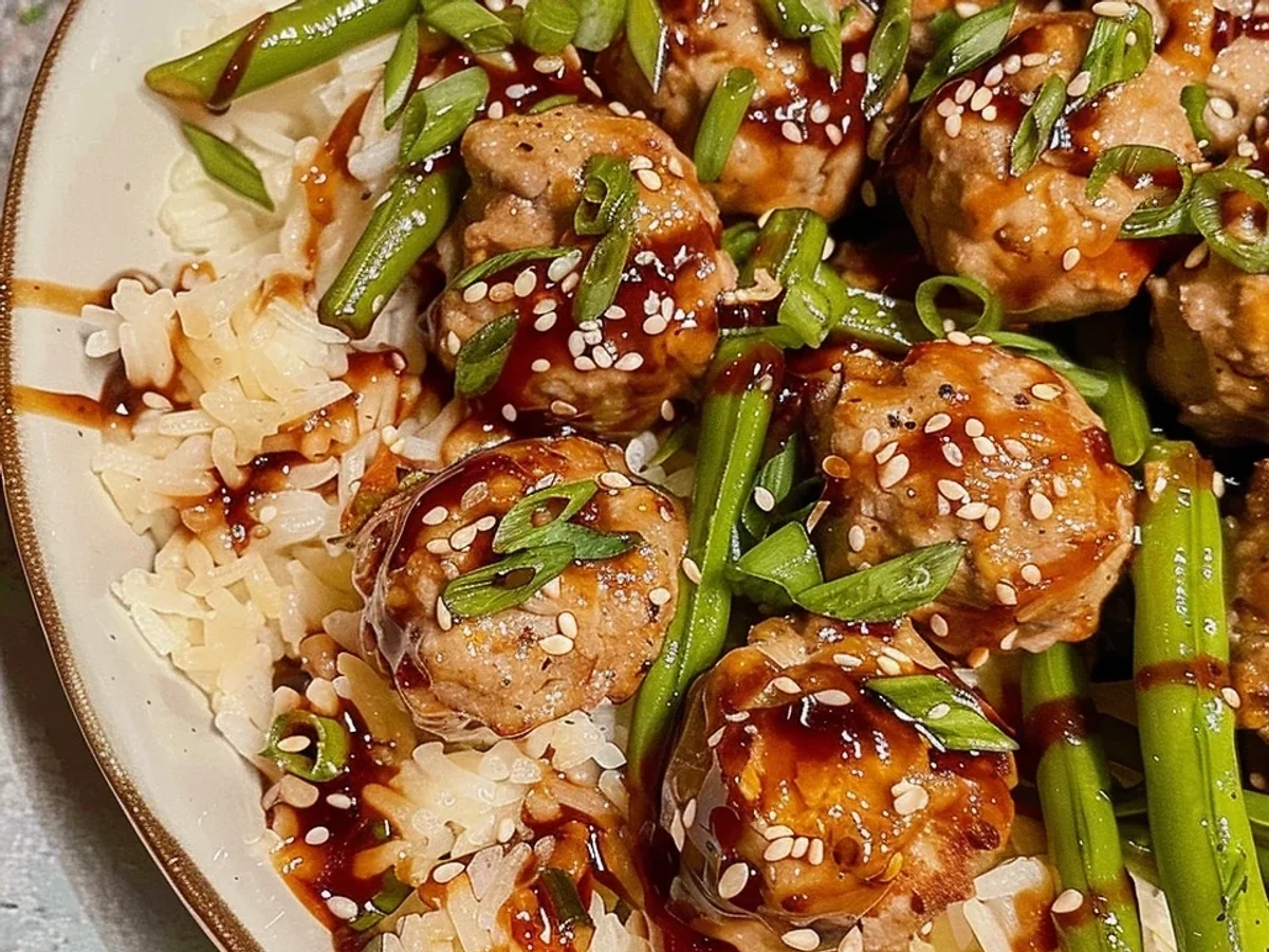 Spicy Firecracker Meatballs: Juicy & Flavorful Dinner - Image 1