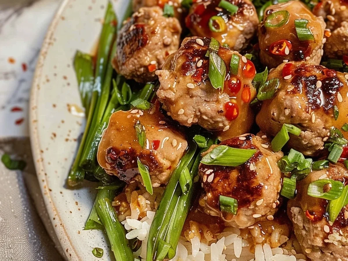 Spicy Firecracker Meatballs: Juicy & Flavorful Dinner - Image 2