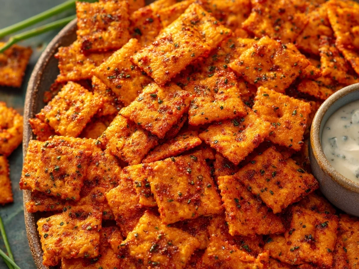 Spicy Firecracker Ranch Cheez-Its: Zesty, Crunchy Bites - Image 1