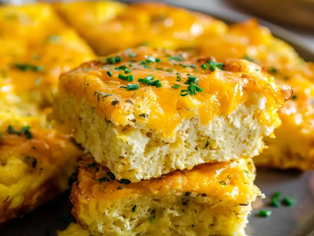 Starbucks Copycat Potato Cheddar Chive Bake - Image 1