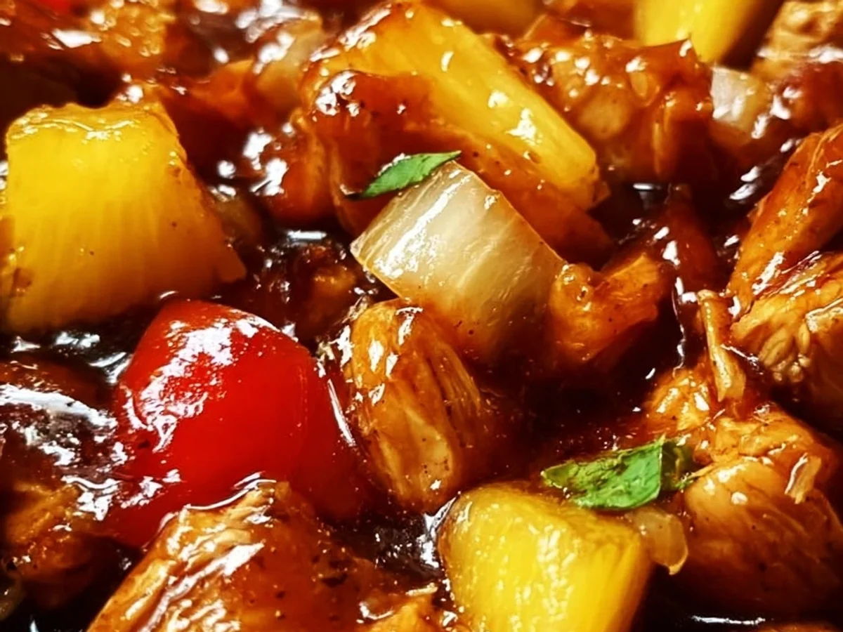 Sweet Hawaiian Crockpot Chicken: Easy Slow Cooker Meal - Image 1