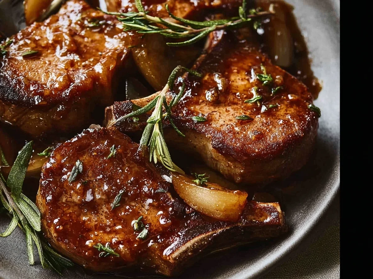 Tender Apple Butter Lamb Chops: A Sweet & Savory Dinner - Image 1