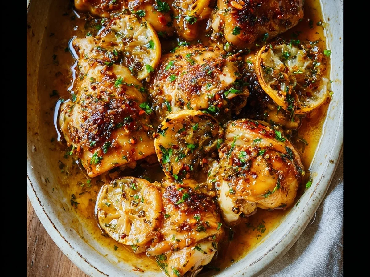 Tender Baked Lemon Butter Chicken Recipe - Image 1