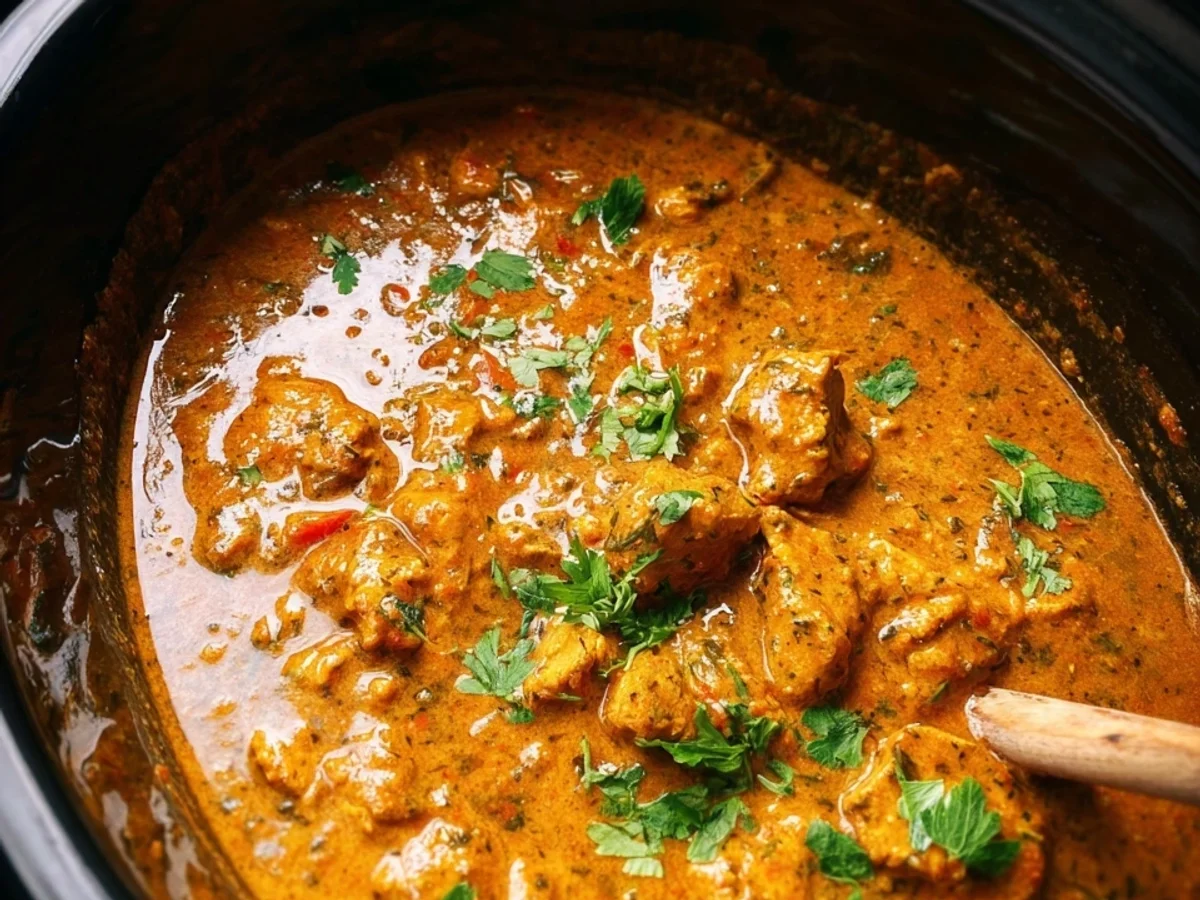 Tender Crockpot Butter Chicken: Flavorful Weeknight - Image 1