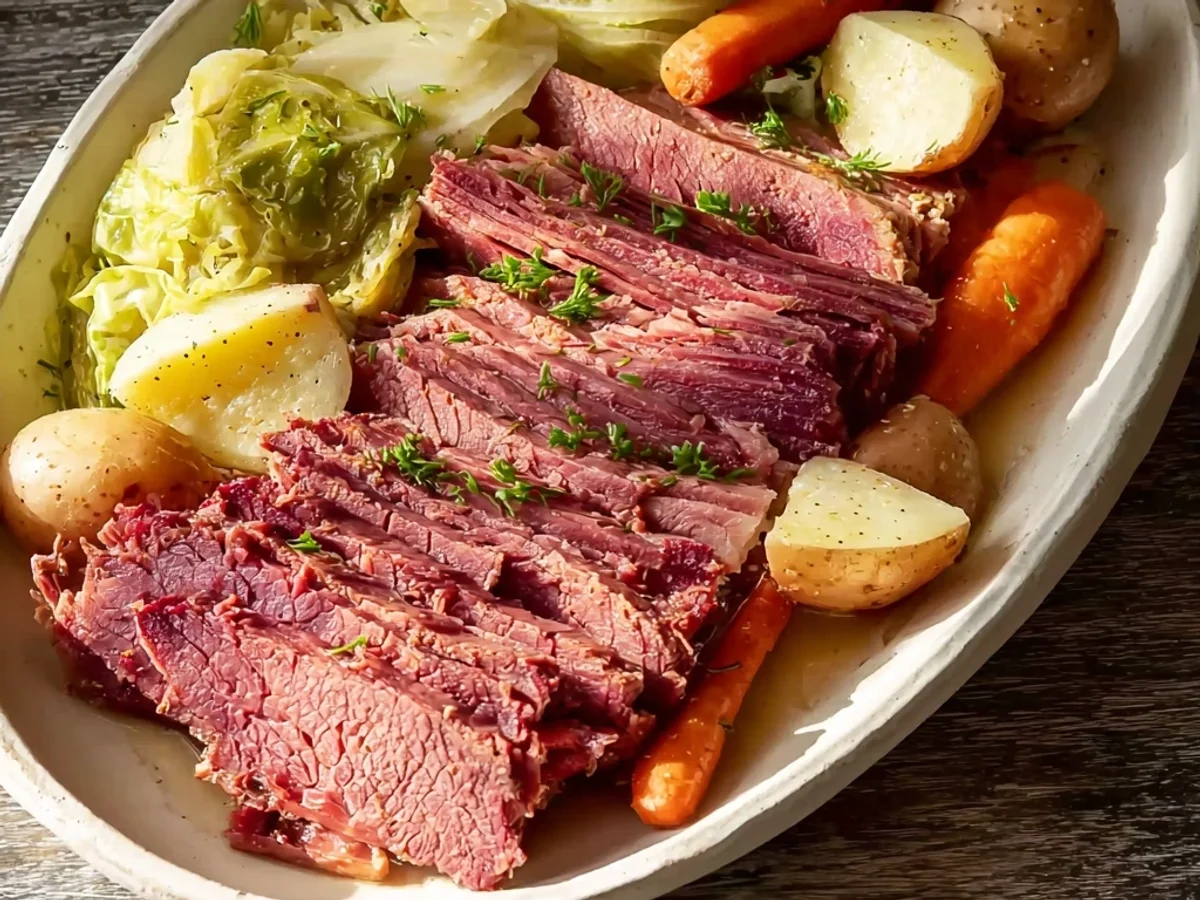 Tender Slow Cooker Corned Beef Recipe - Image 2
