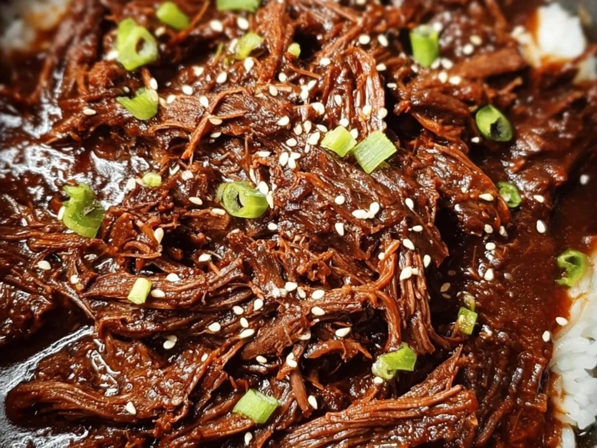 Tender Slow Cooker Korean Beef: Simple Weeknight Meal - Image 2