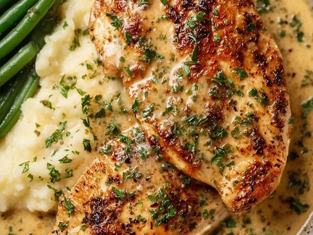 30-Minute Creamy Garlic Parmesan Chicken Breast - Featured Image