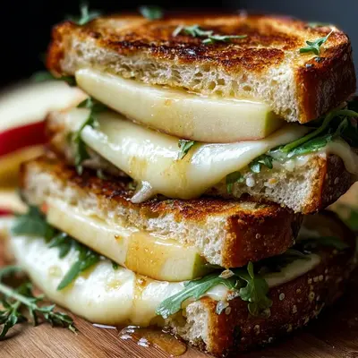 Apple Brie Grilled Cheese: Gourmet Sandwich
