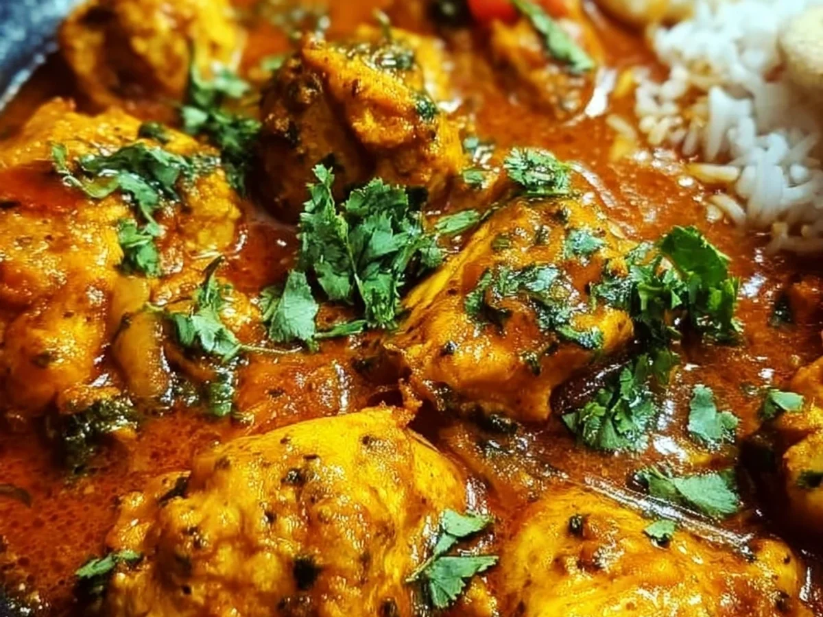 Authentic Indian Chicken Curry with Rich Spices - Featured Image