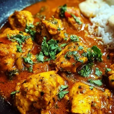 Authentic Indian Chicken Curry with Rich Spices