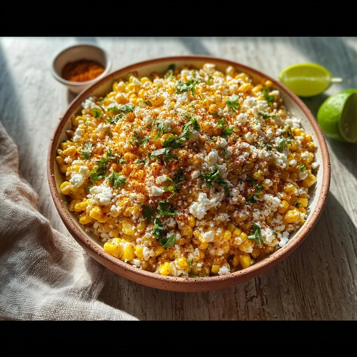 Authentic Mexican Street Corn Salad: Creamy, Tangy, Fresh