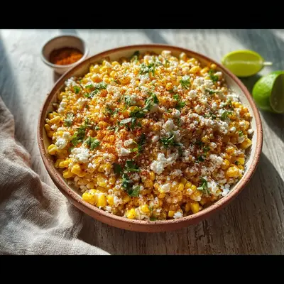 Authentic Mexican Street Corn Salad: Creamy, Tangy, Fresh