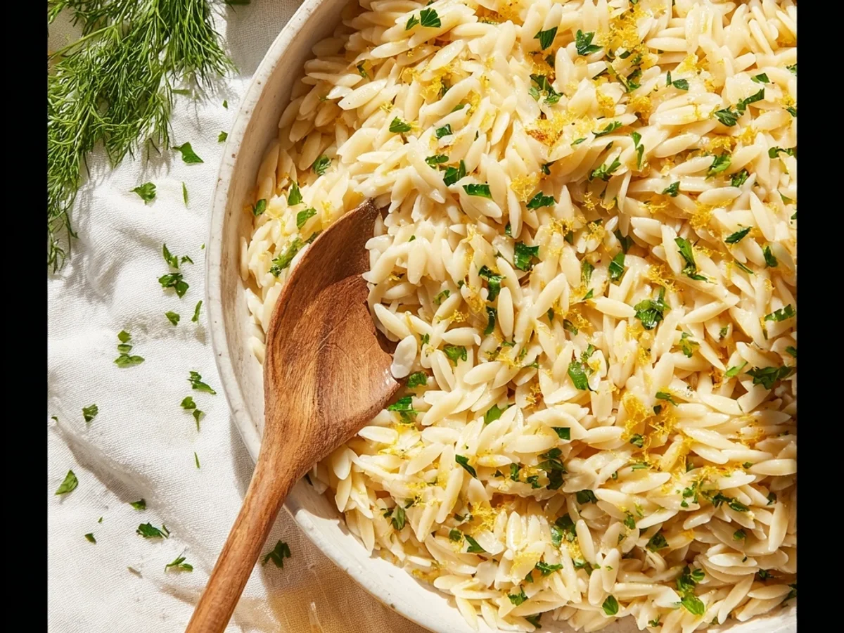 Bright Lemon Orzo Pasta: Quick Zesty Delight - Featured Image