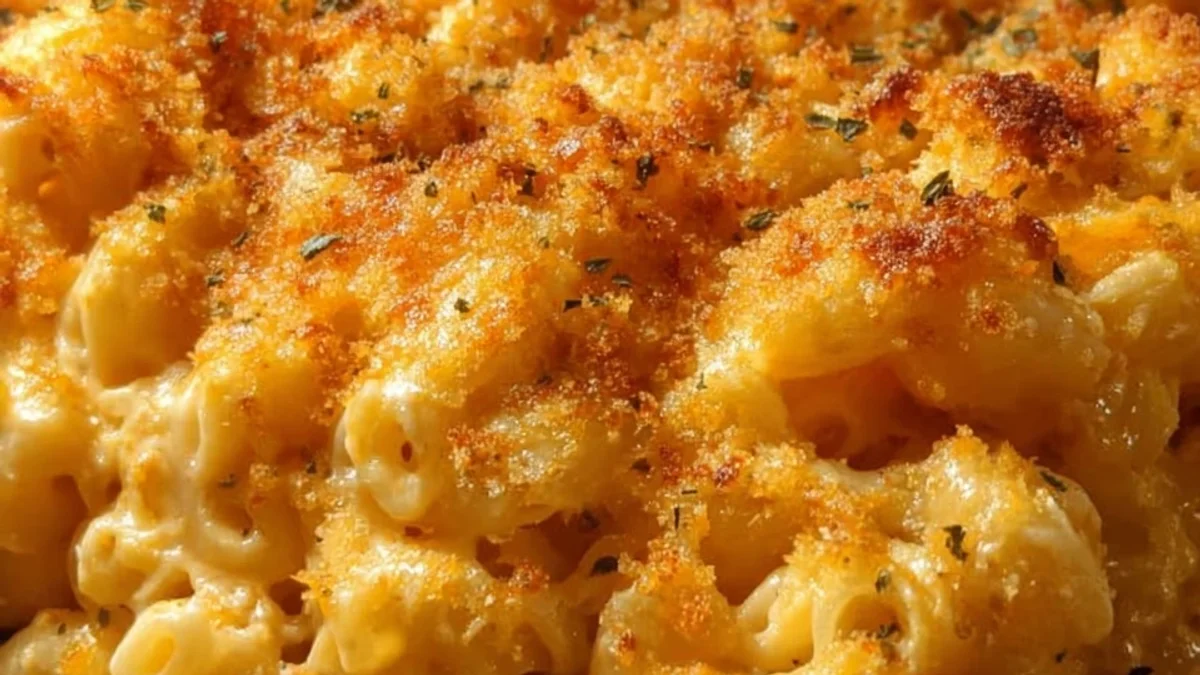 Cheesy Baked Mac and Cheese: Creamy Dinner Delight
