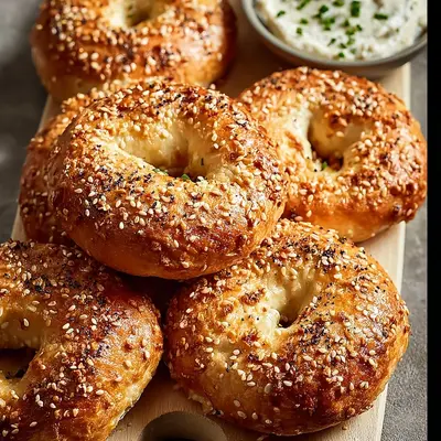 Chewy High-Protein Greek Yogurt Bagels: Easy Recipe