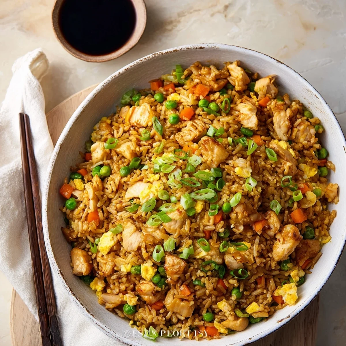 Chicken Fried Rice: Quick Restaurant Style